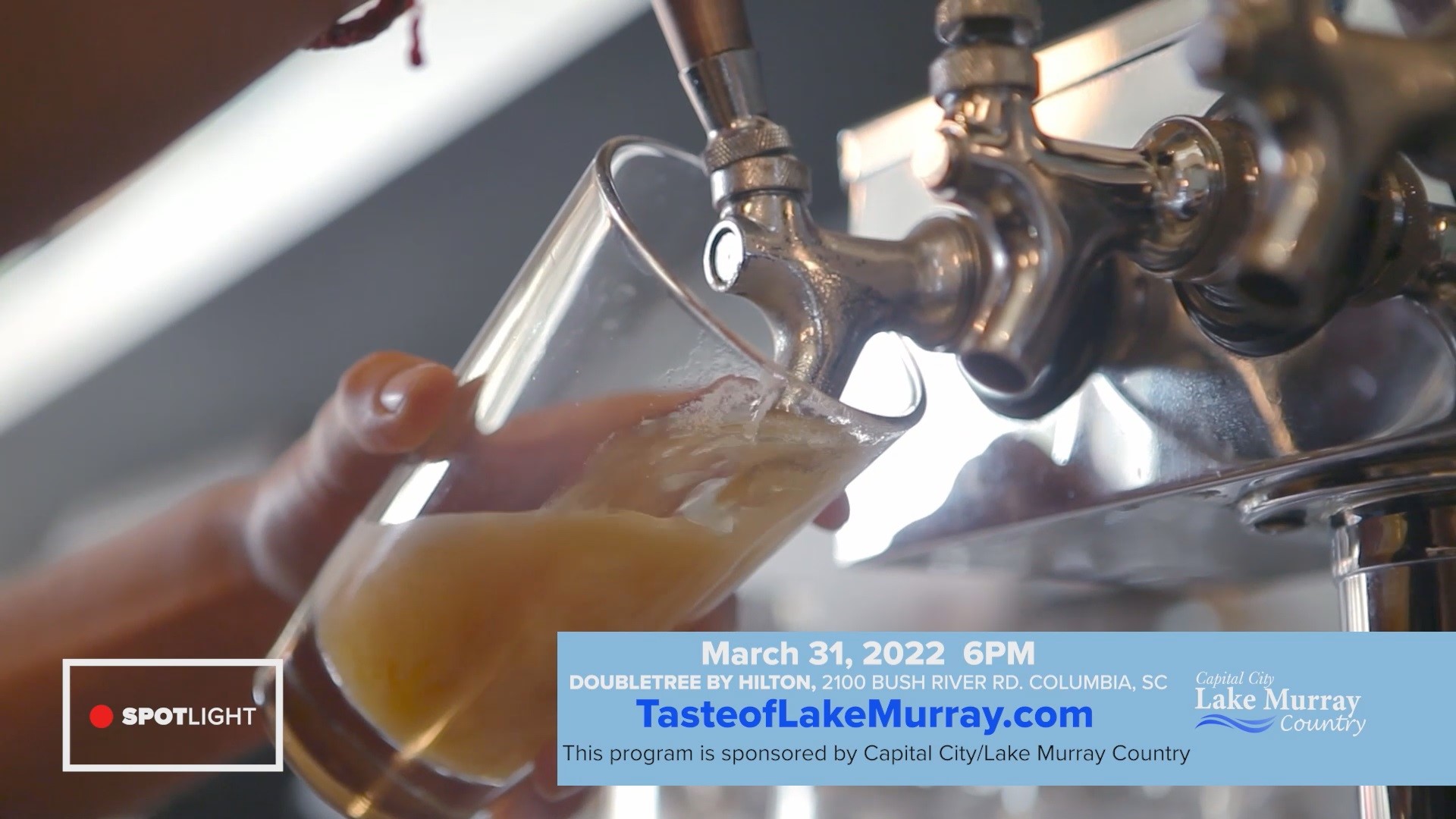 Get your tickets today for the Taste of Lake Murray on March 31st!