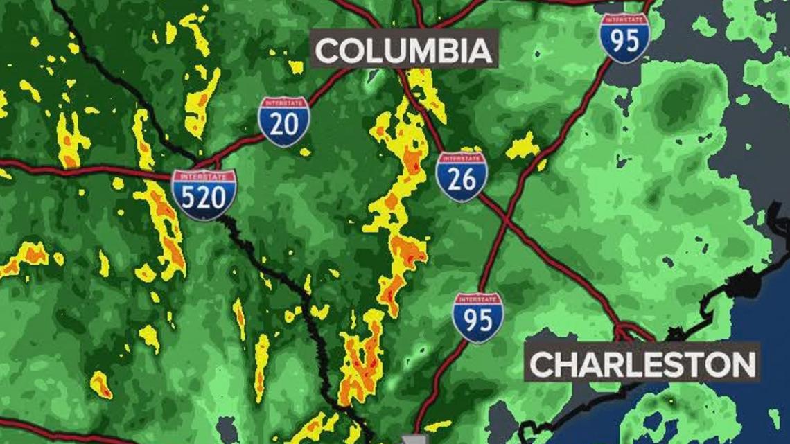 Latest on severe weather, heavy rains moving through SC due to Helene