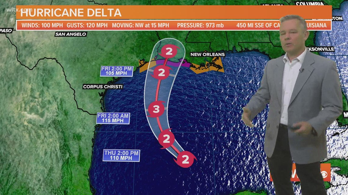 Hurricane Delta Forecast To Regain Strength 6861