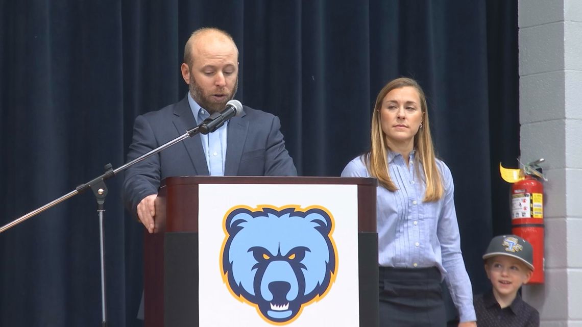 Former Dutch Fork assistant is introduced as the new head football coach at South Florence