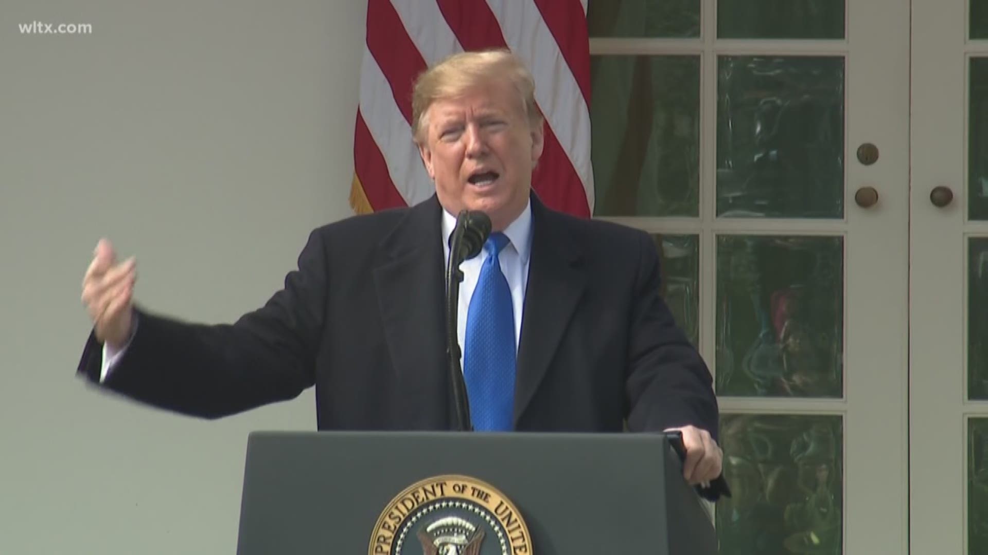President Donald Trump has declared a national emergency about the southern border, saying there's an invasion of drugs and criminals. The declaration will give him the authority to spend billions on construction of a border wall.