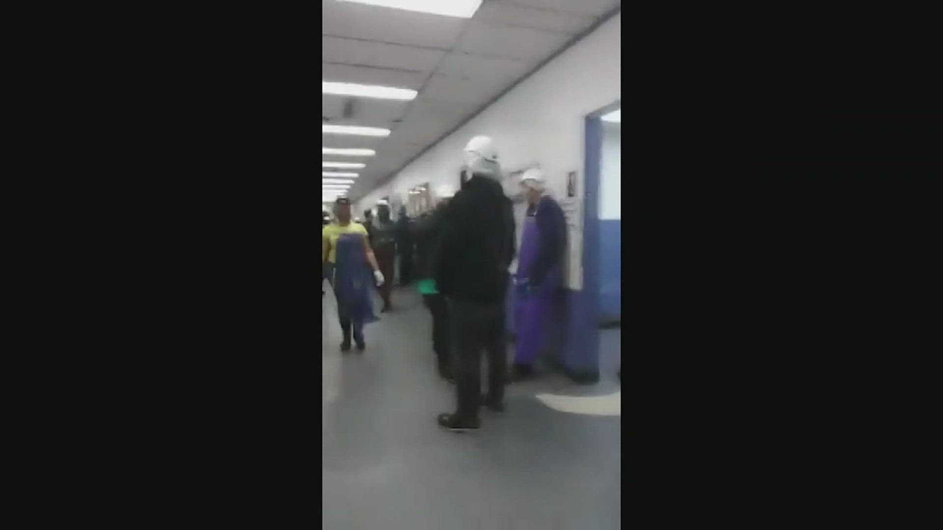 Employees at the Pilgrim's chicken plant walked out Thursday morning after reports that a manager used a racial slur. Due to profanity, we removed the audio. Video Courtesy: KeeKee Williams