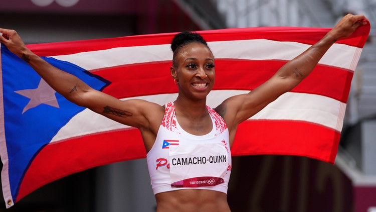 South Carolina native, hurdler Camacho-Quinn cherishes Olympic gold for Puerto Rico