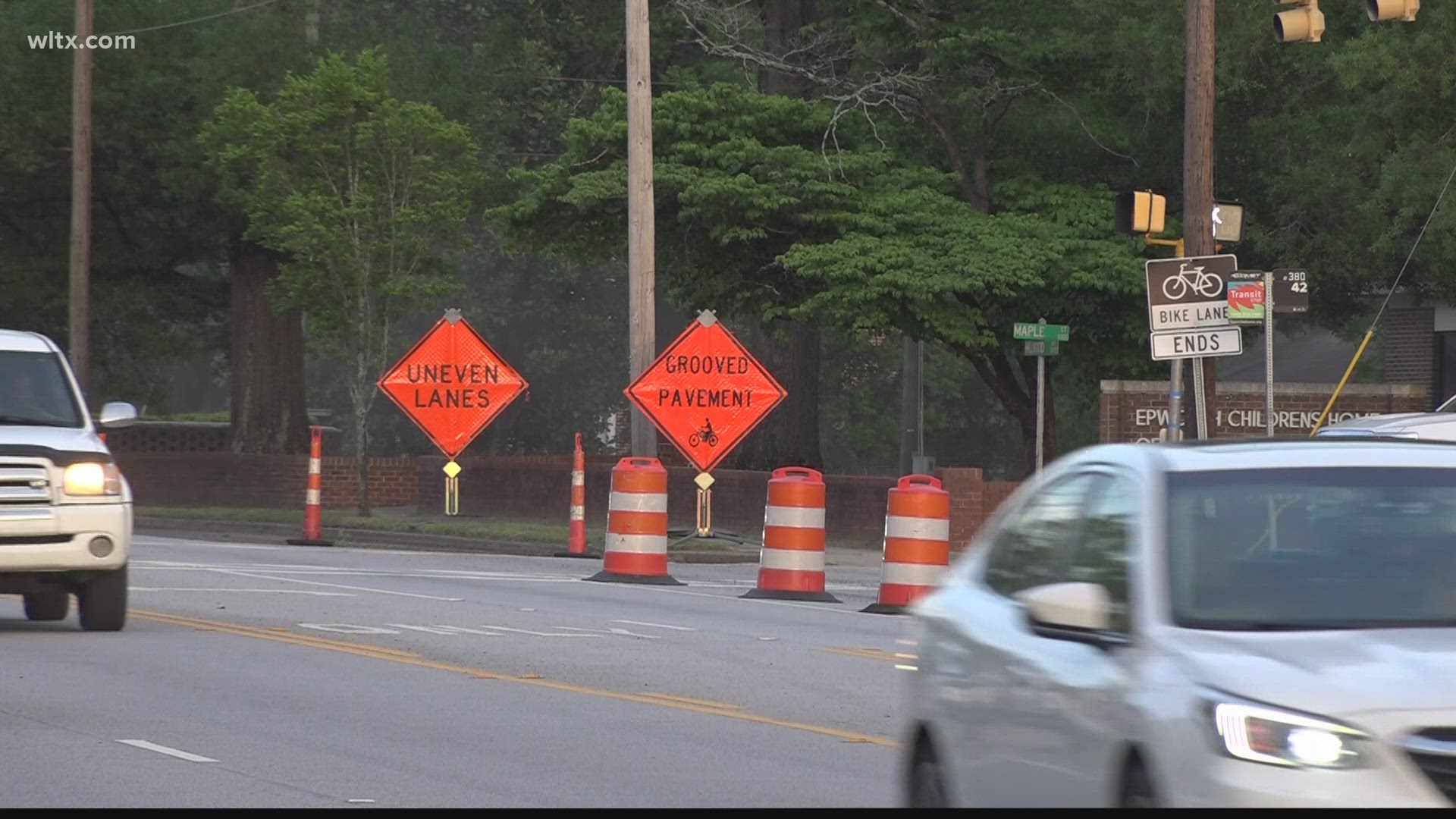 The project will bring new road surfaces, restriping, and a crosswalk near Dreher High School.