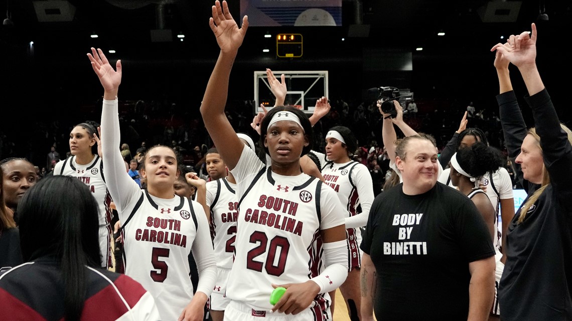 South Carolina Gamecocks now number one in AP Top 25
