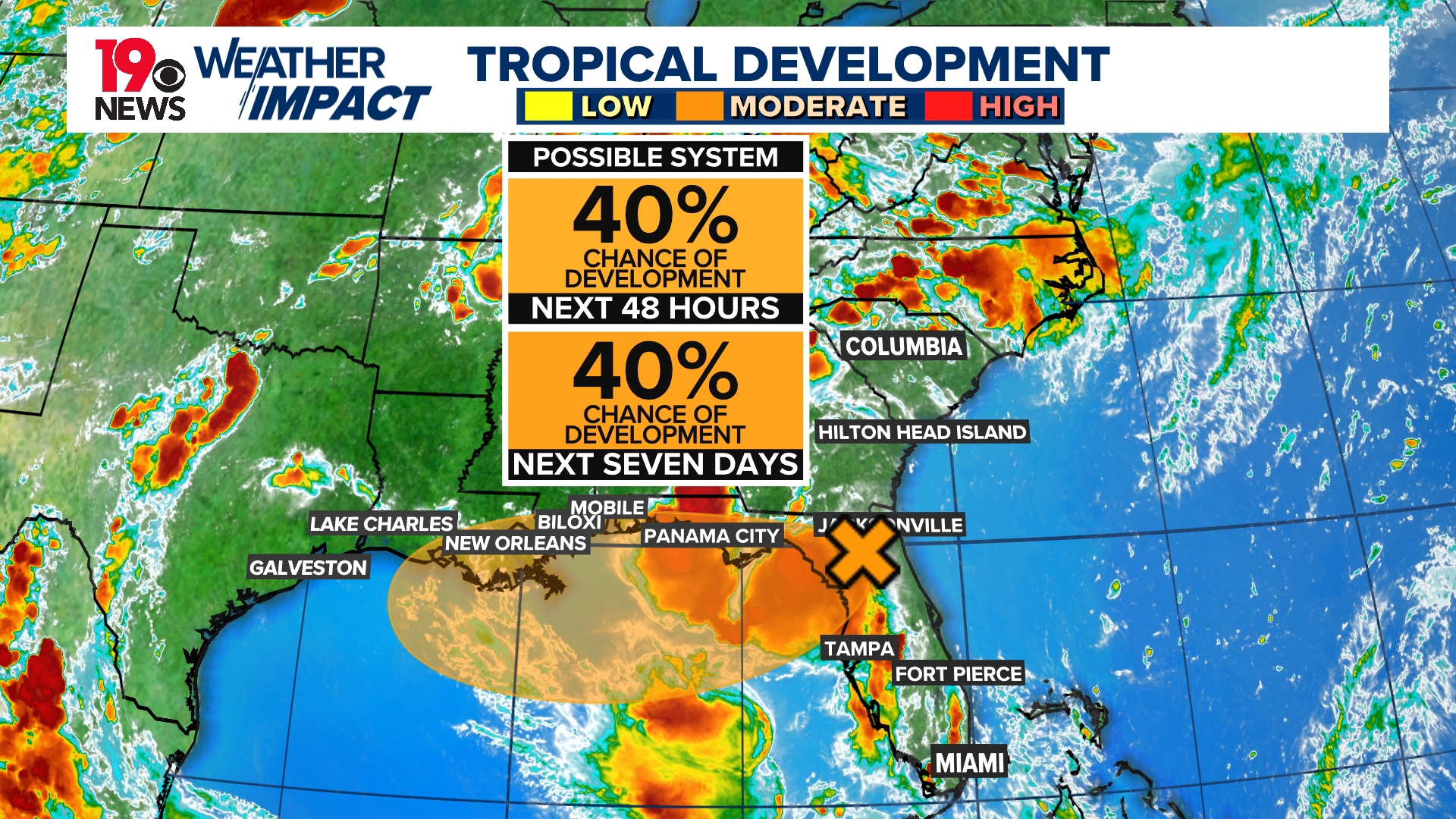 Tropical wave over Florida threatens heavy rain and flooding | wltx.com
