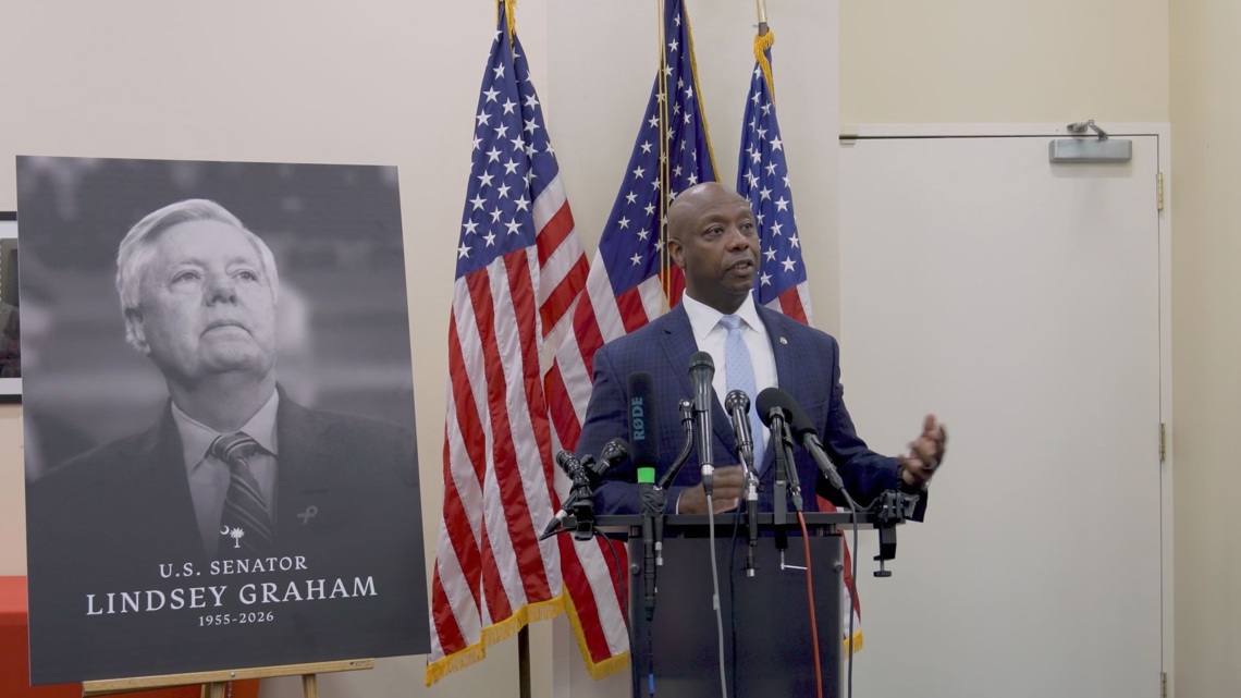 Tim Scott: Funeral plans for Lindsey Graham delayed as leaders from around the world seek to attend