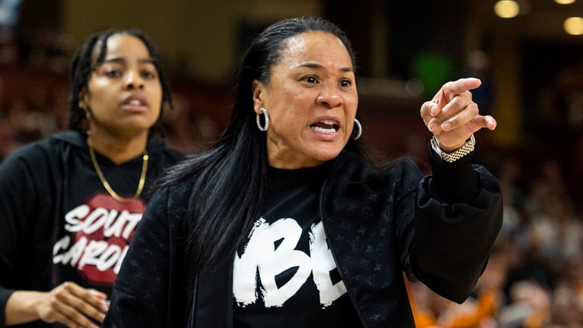 South Carolina's Staley named National Coach of the Year 2023 | wltx.com