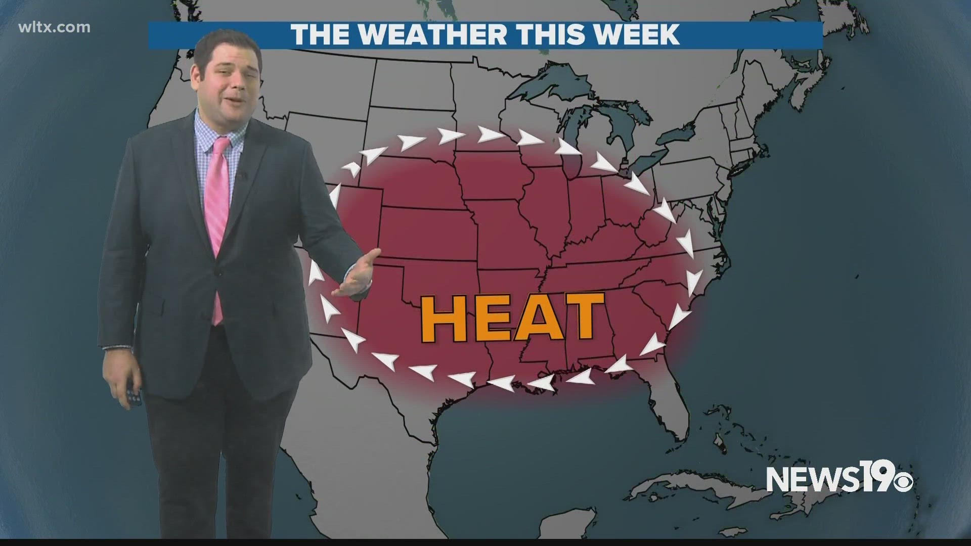 The heat this week has played a role in keeping tropical weather away, we explain the unique weather we are seeing.