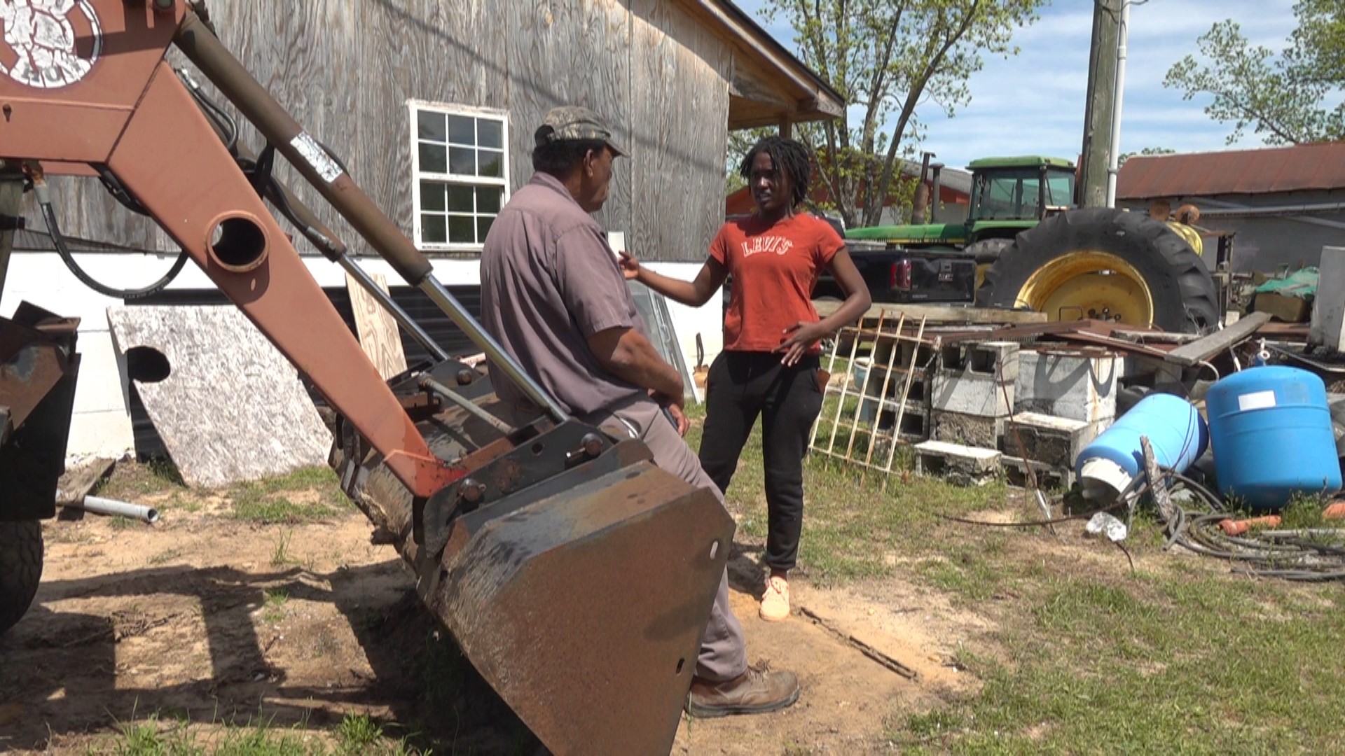 The granddaughter posted on Facebook she wasn't sure that Martin Farms could continue after her grandfather lost his wife.