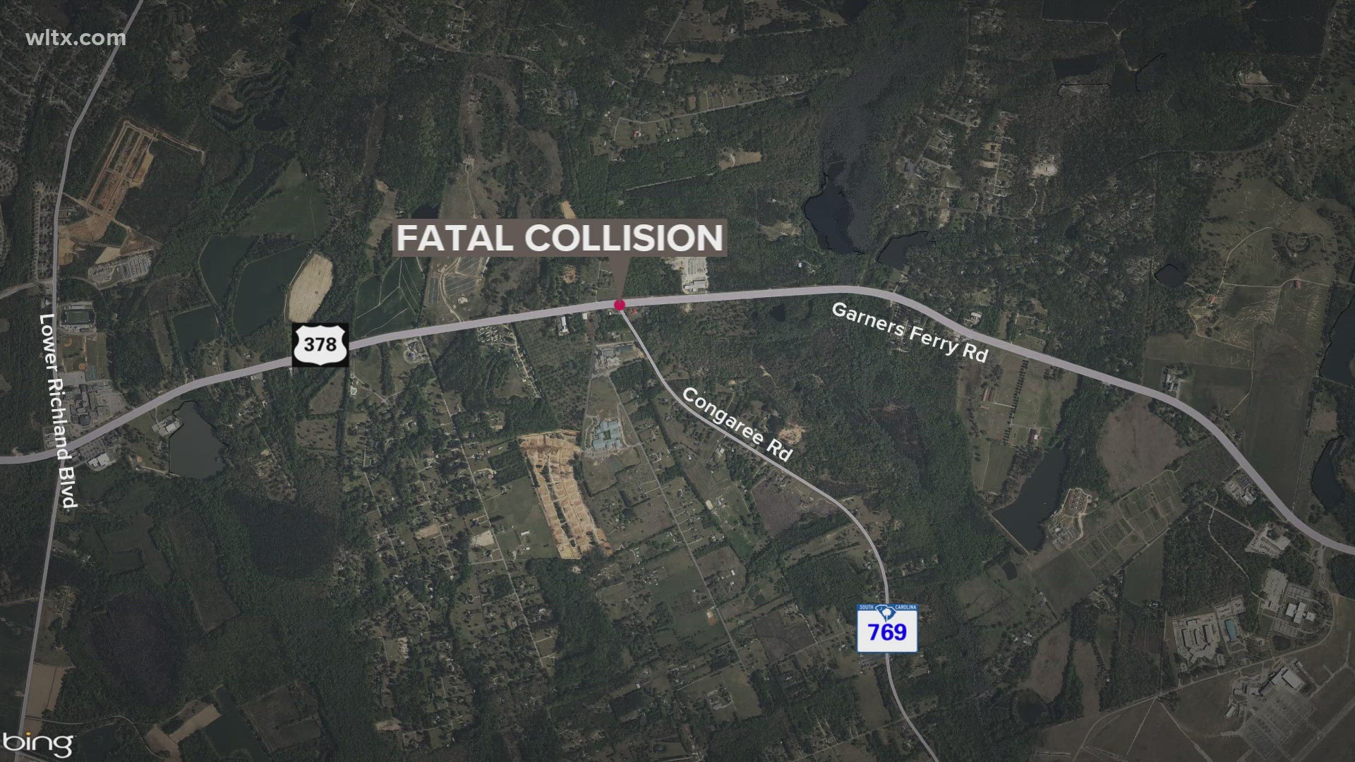 The accident happened around 5PM on Sunday when an SUV hit a sedan that was turning onto the road.