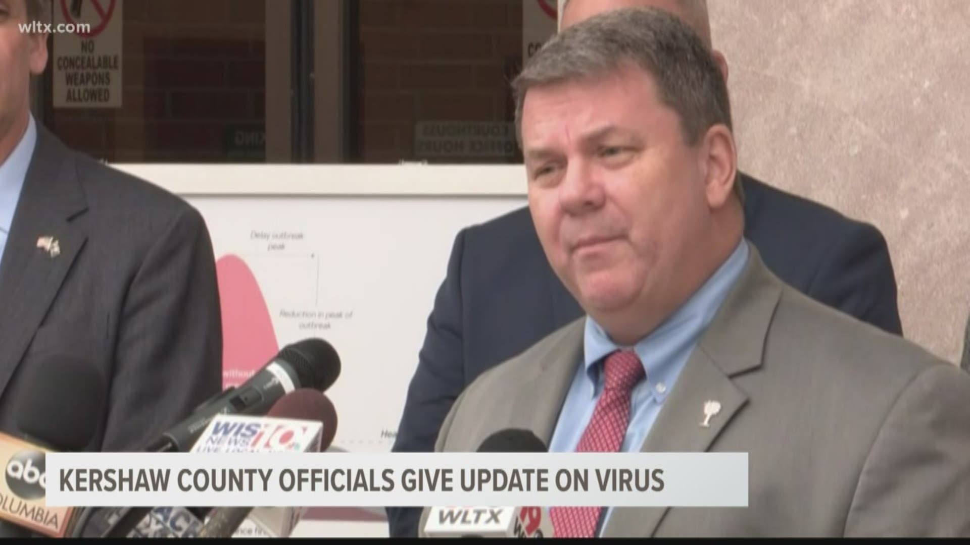 Kershaw leaders spoke to the public about what they are doing about the growing number of virus cases in the county.