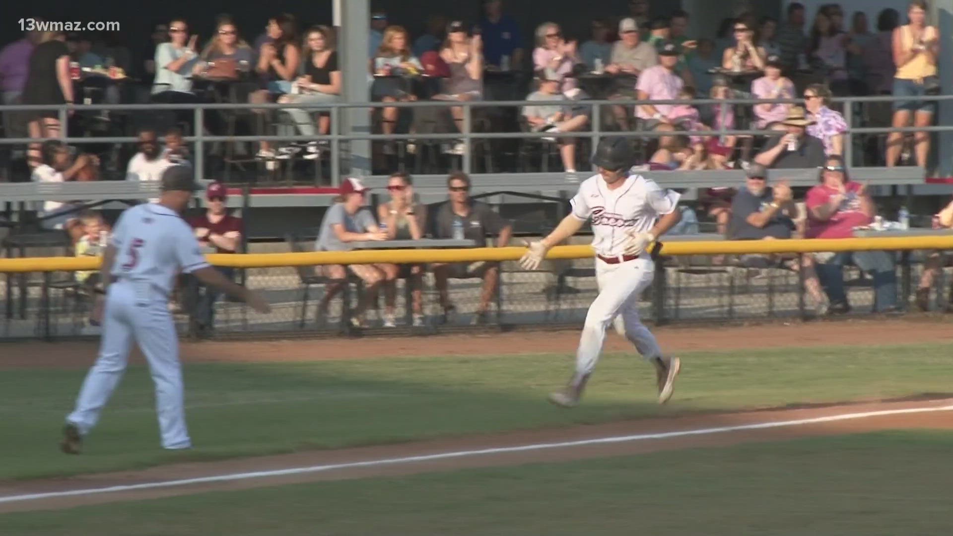 The Bacon are really sizzling, going for a third straight win in Coastal Plain League, and second straight over the Lexington County Blowfish