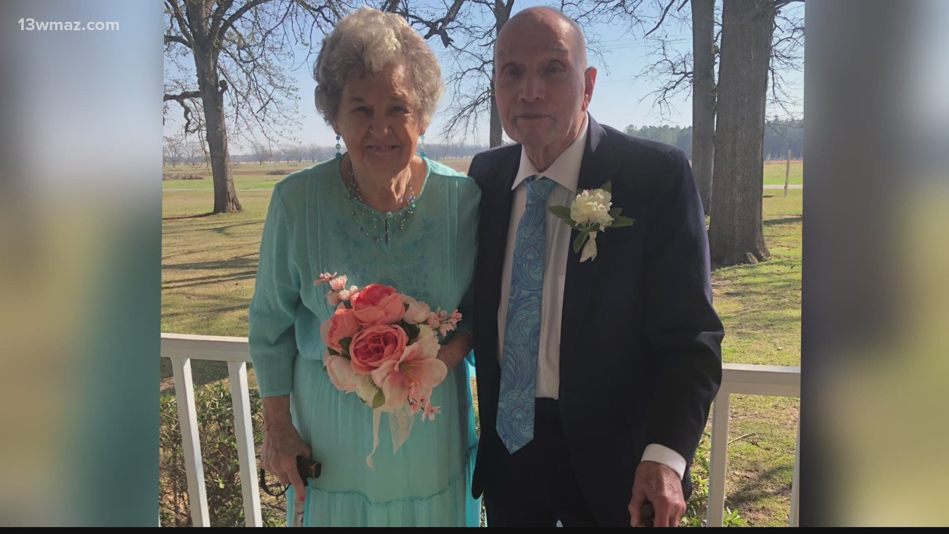 2 90-year-olds living in Marshallville just got back from their honeymoon at Calloway Gardens.