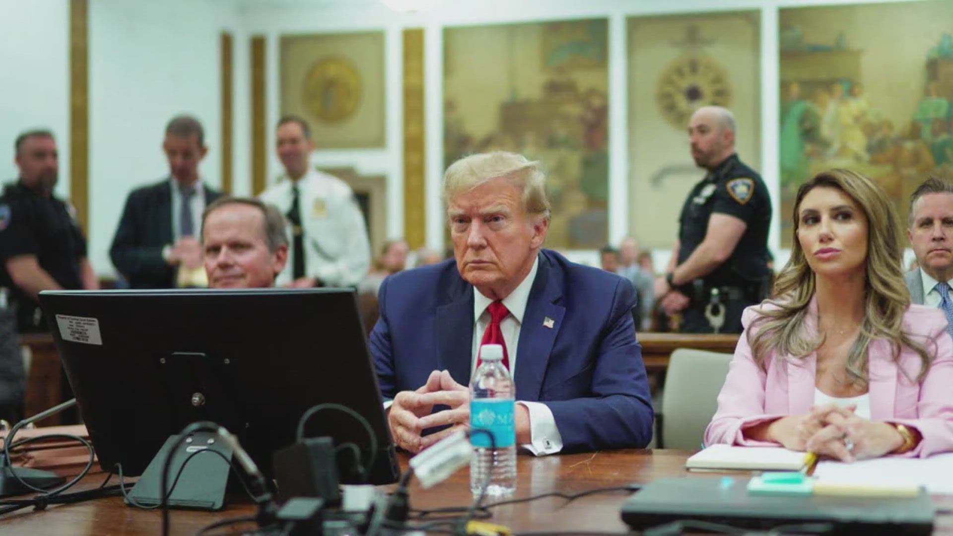 Trump walks out on closing at defamation trial | wltx.com