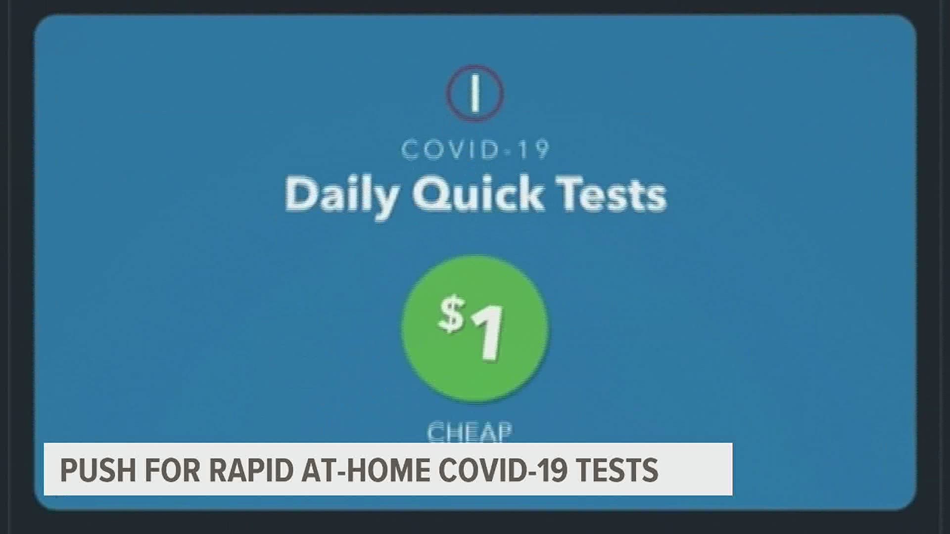 Some leading public health experts are urging federal regulators to approve at-home COVID-19 tests. The accuracy of these tests are at the core of the debate.