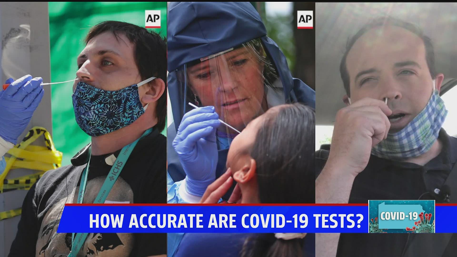 Lab director at Geisinger hospitals believes the lower the test is done in one's nose, the less accurate the results.