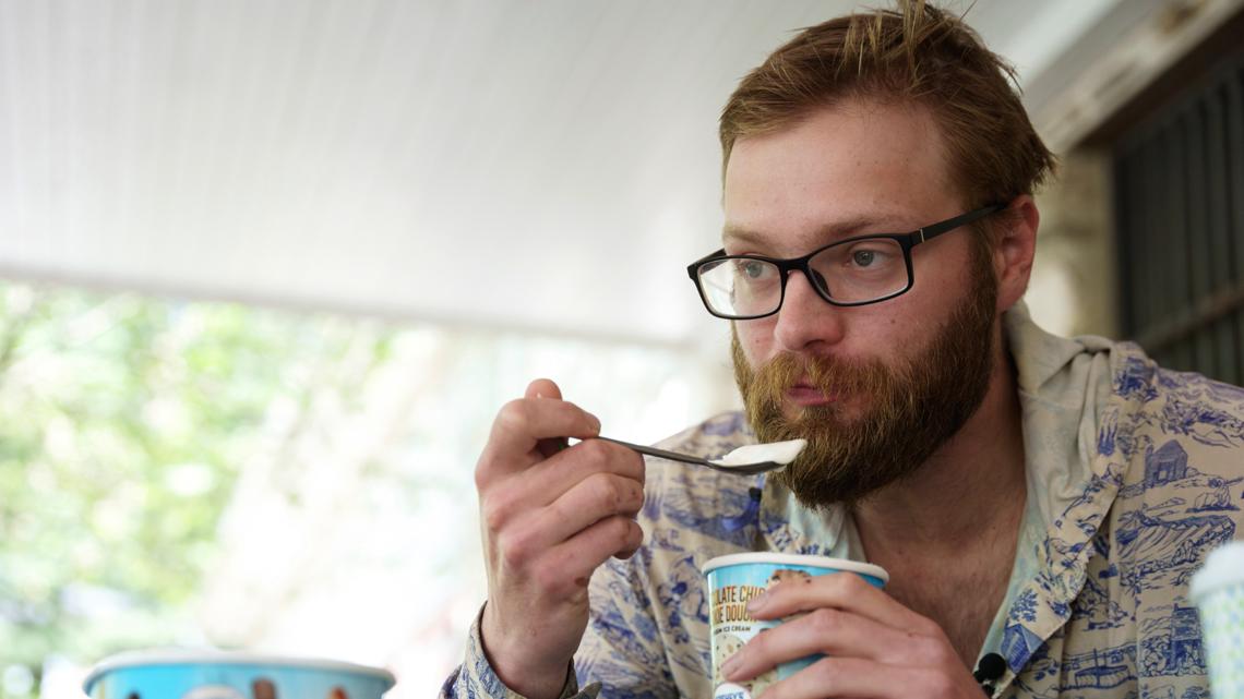 Could you eat this much ice cream after hiking 1,100 miles? Some Appalachian Trail hikers try