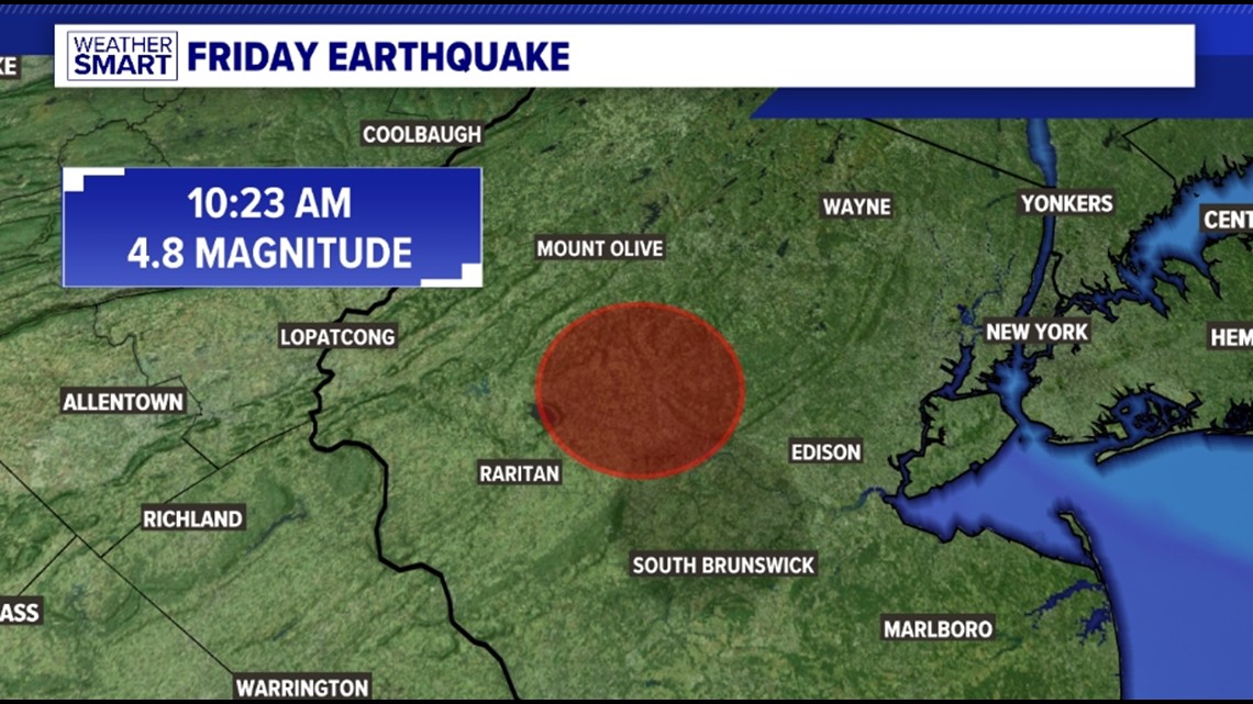 Earthquake felt along Eastern United States | wltx.com