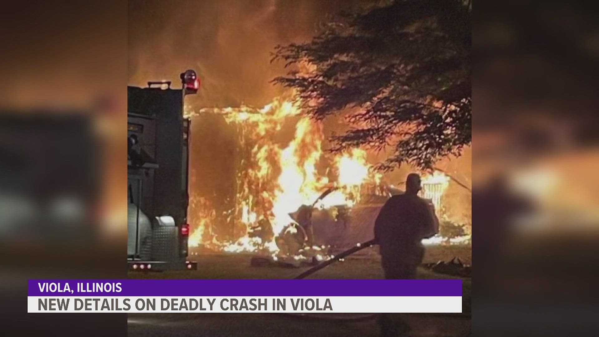 Car crashes into a home in Viola, killing two