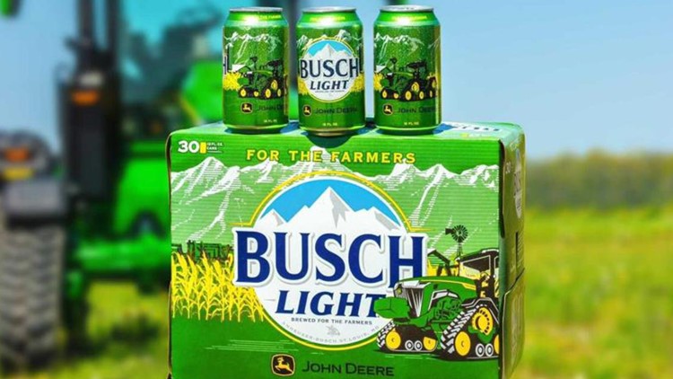 Deere and beer: Busch Light collabs with John Deere for limited-edition cans