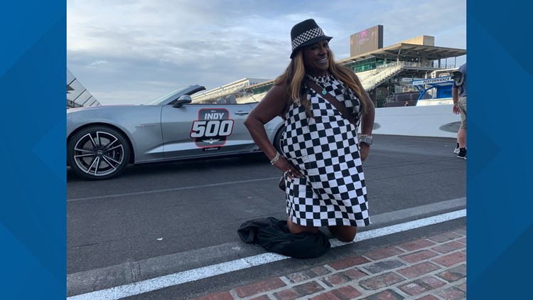 Speedway to replace woman's car that was hit by tire during Indy 500