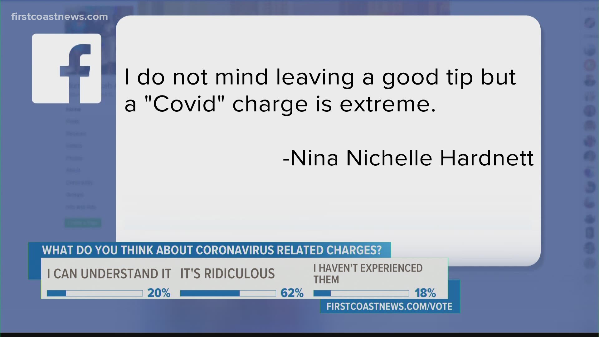 Although some folks said they'd be more than happy to pay a surcharge to help support their favorite local businesses, many are not a fan of the added fee.