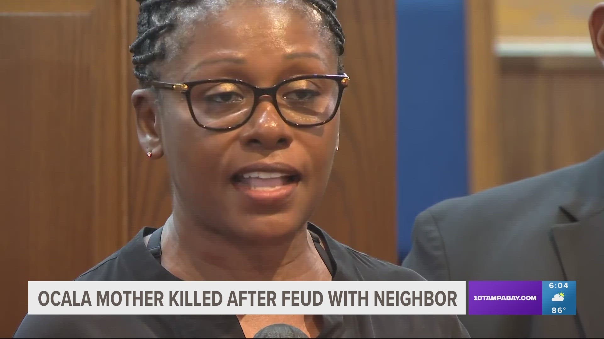 A two-and-a-half-year neighborhood feud over playing children has ended in a Florida mother's fatal shooting, officials said Monday.