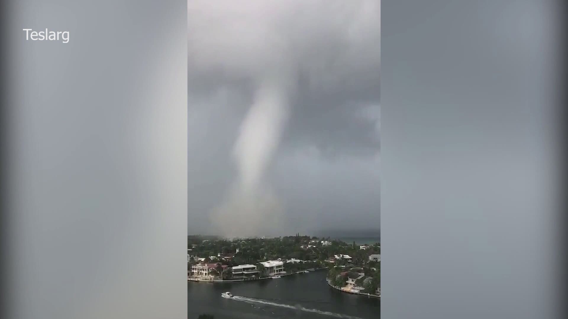 Miami-area waterspout comes ashore, becomes an EF-0 tornado | wltx.com