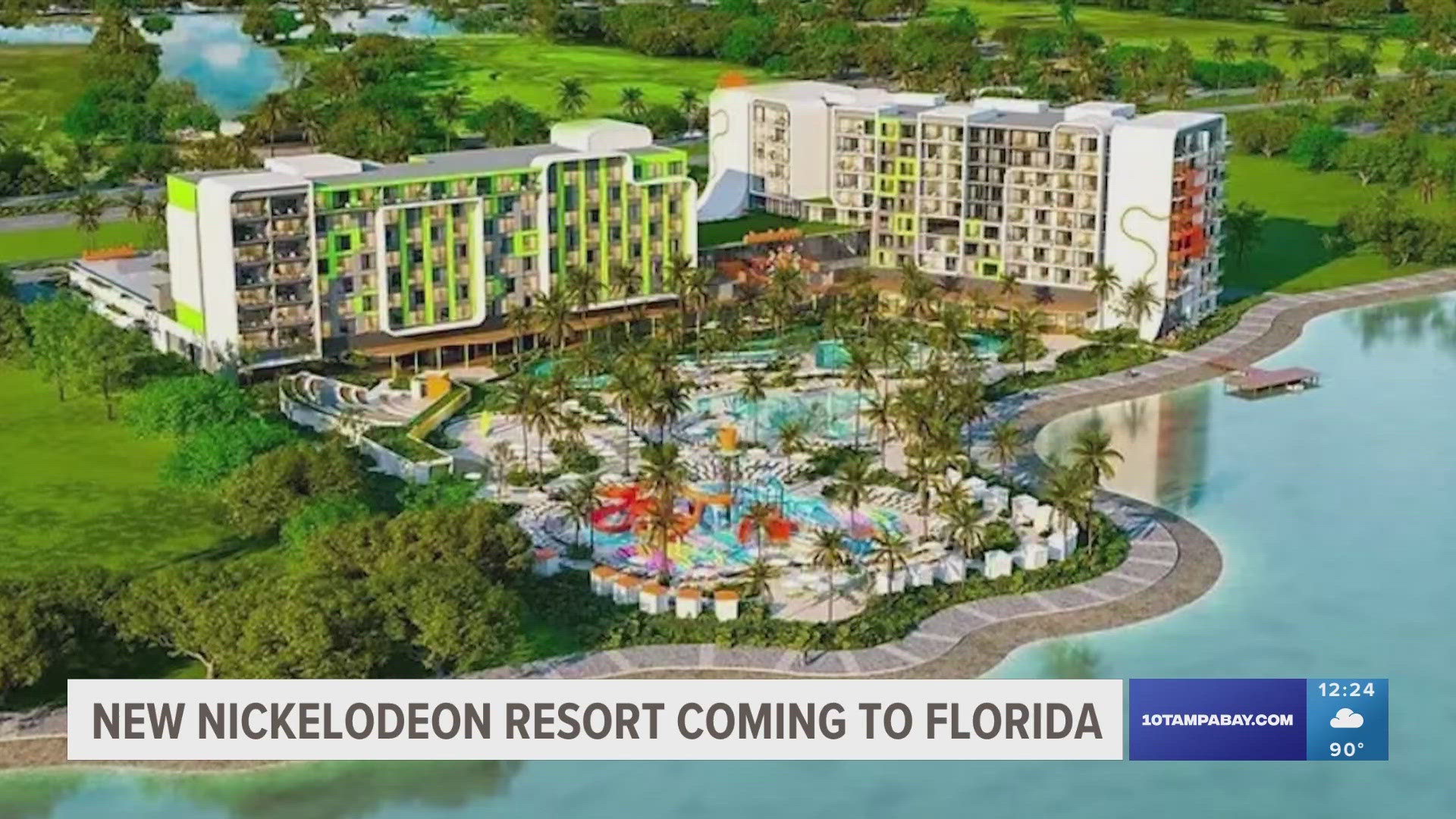 The new resort will be in Kissimmee featuring 400 themed rooms with characters like Spongebob, Paw Patrol and the Teenage Mutant Ninja Turtles.