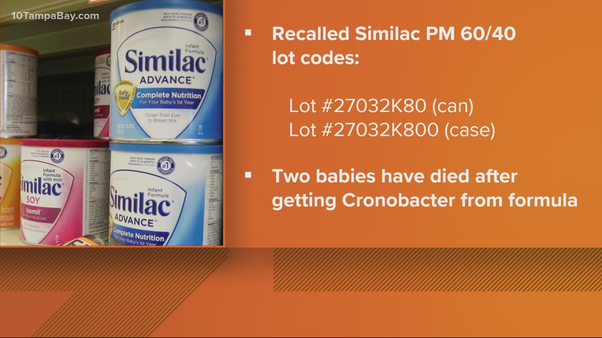 Lawyer At least 8 additional babies sickened by recalled formula