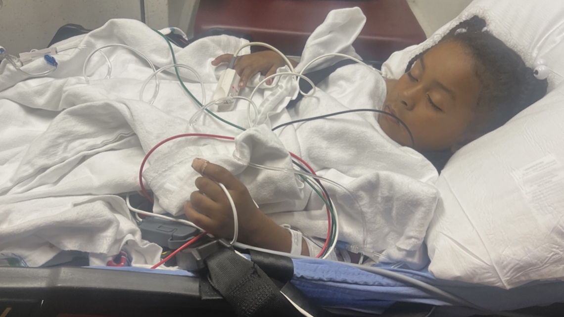 5-year-old girl to spend Christmas in hospital after bonfire accident ...
