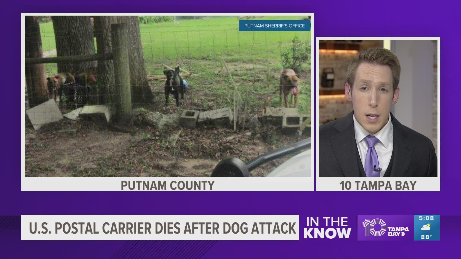 Florida mail carrier dies after dog attack | wltx.com