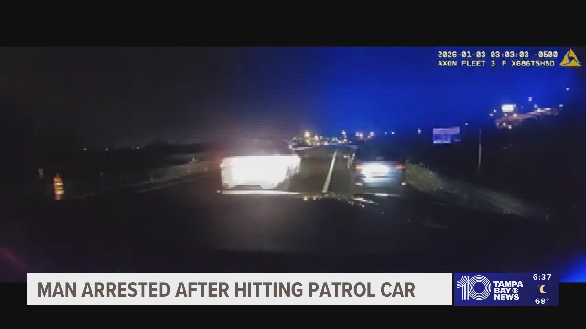 Driver in Tampa arrested, charged with DUI after hitting an unmarked ...