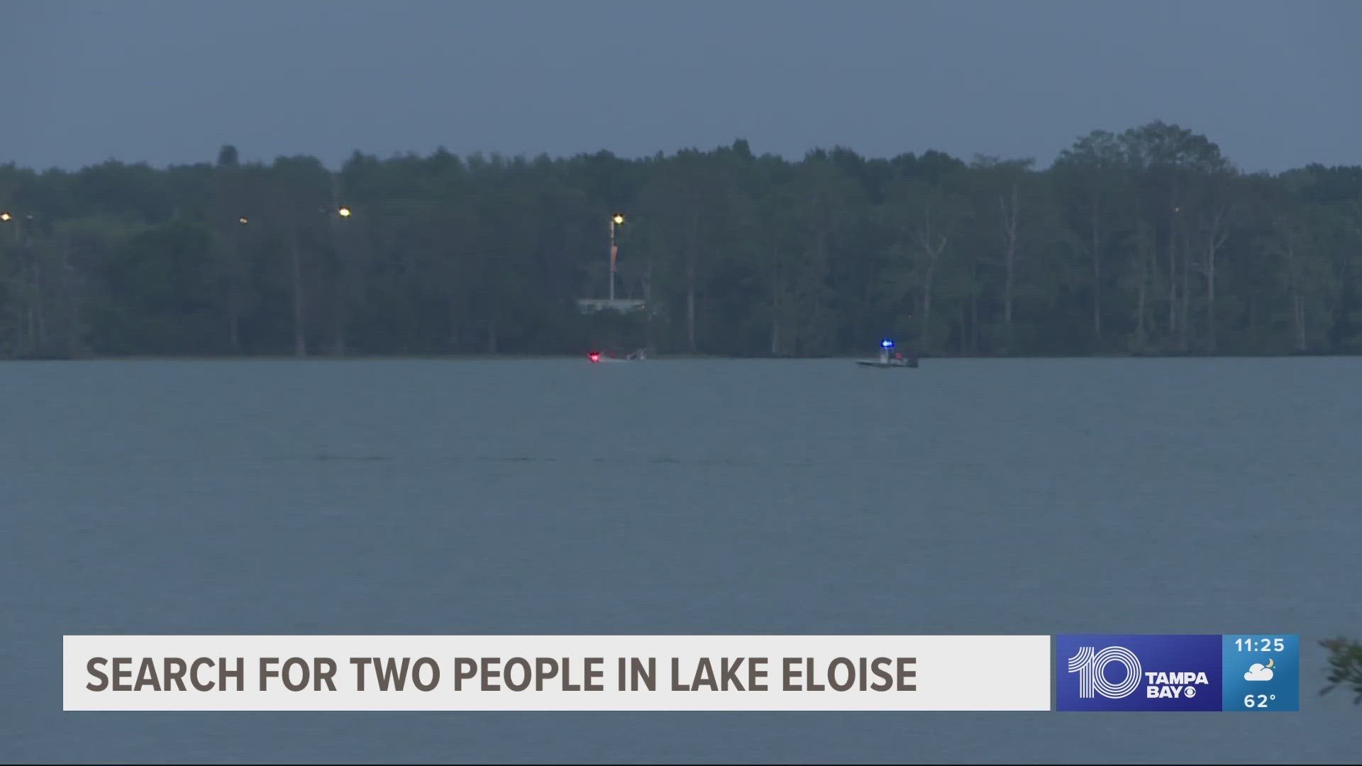 A statement from the nearby theme park, Legoland, said a boating incident happened on Lake Eloise Saturday.