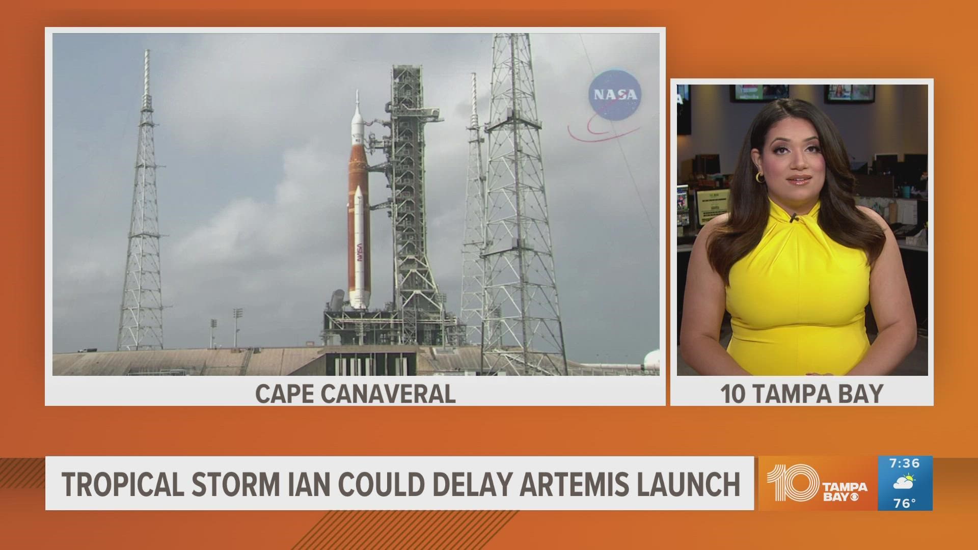 NASA said it will monitor the forecast and decide no later than Saturday whether to delay the launch.