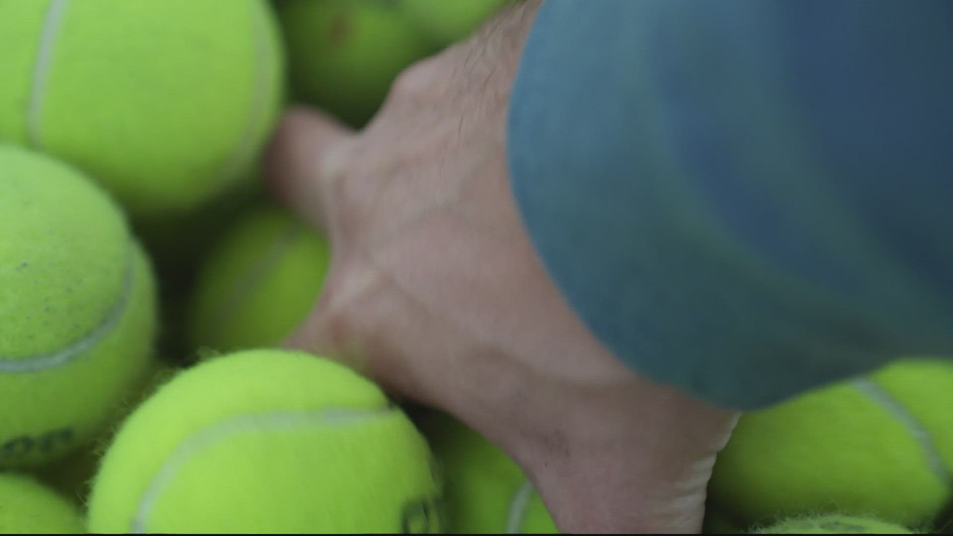 RecycleBalls has an ace solution for a big tennis ball problem.