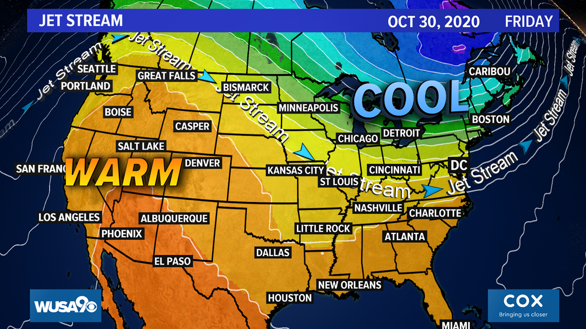 Early Halloween weather, averages on October 31
