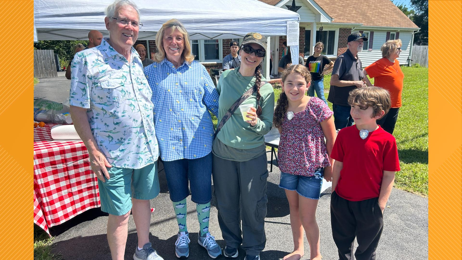 After a man robbed the earnings from two siblings' lemonade stand, the Hampton Roads community rallied together to help them bounce back from the theft.