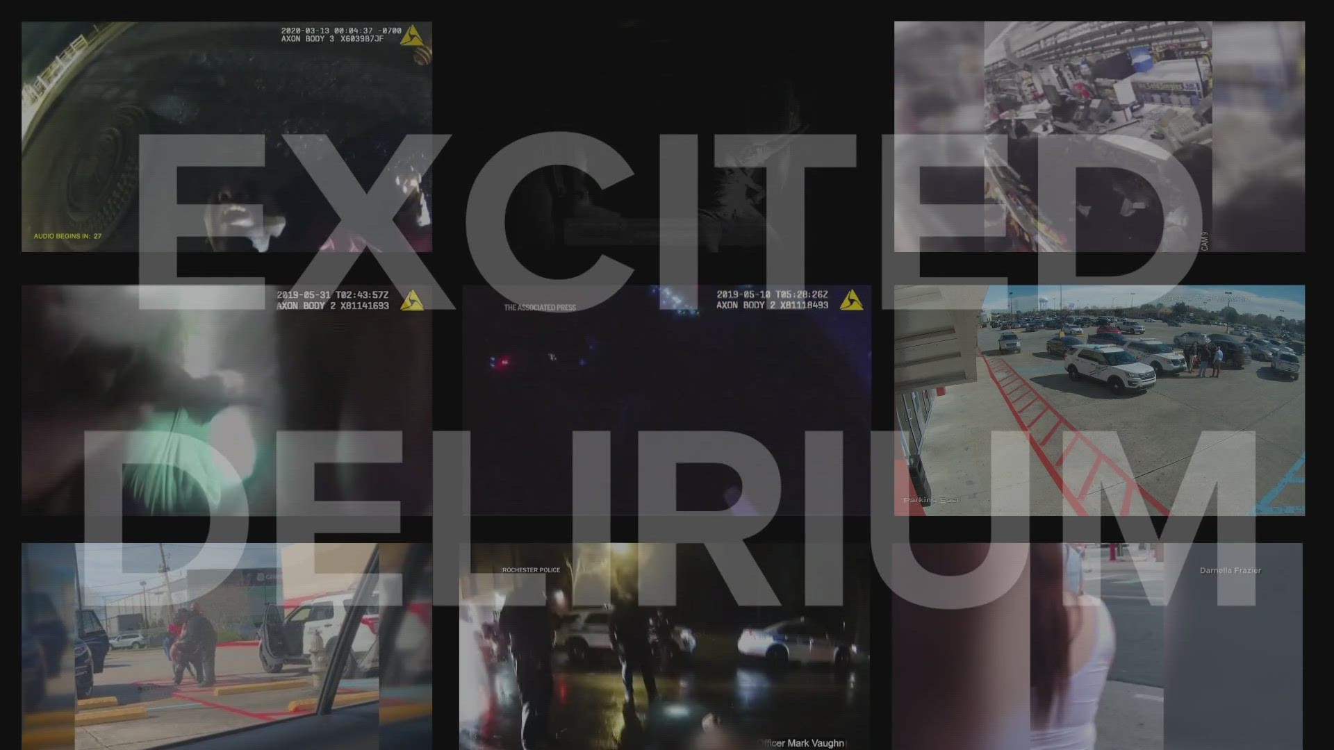 What is 'excited delirium' and why does it show up in so many officer