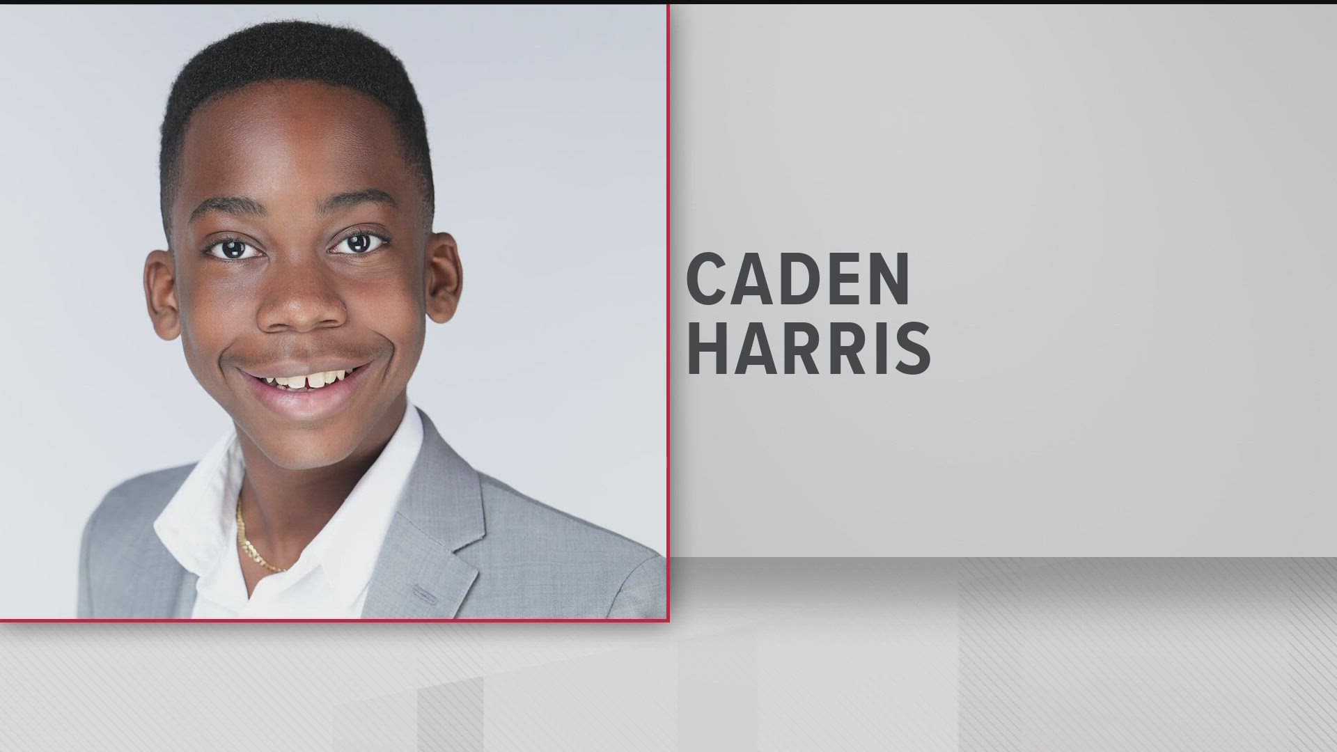 14-year-old Caden Harris was selected as a 2024 Prudential Emerging Vision Award.