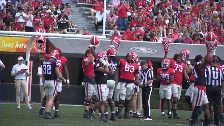How UGA honored Devin Willock, Chandler LeCroy during G-Day spring game