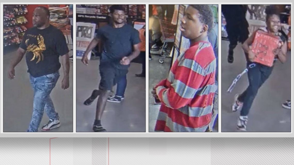 Home Depot shoplifting attack County