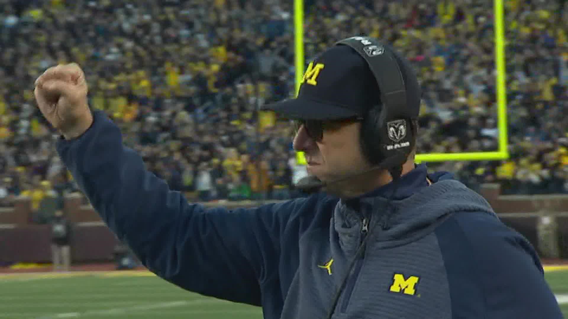 Harbaugh led Michigan to the 2021 Big Ten Championship, the program’s first conference title since 2004.