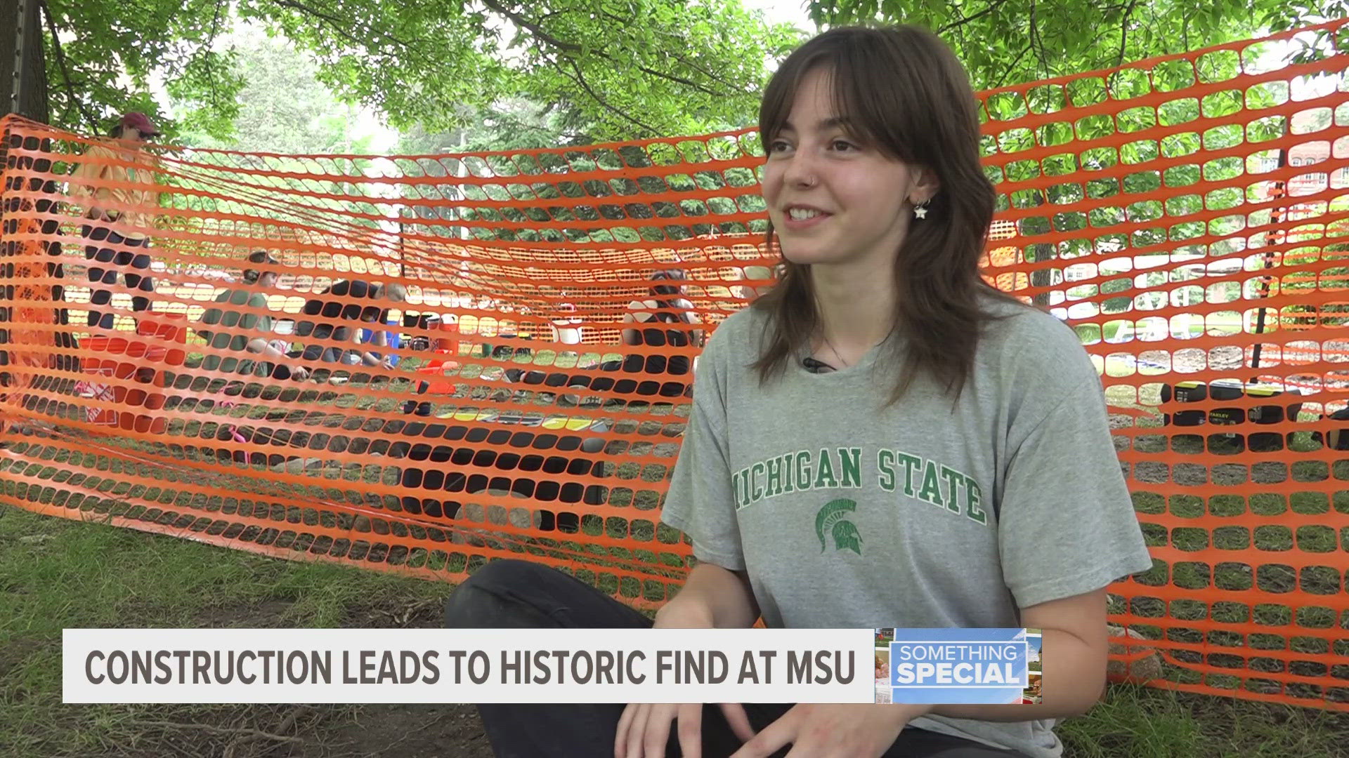 Thanks to this historic find, students are getting a once-in-a-lifetime chance to do an archaeological dig right from campus.