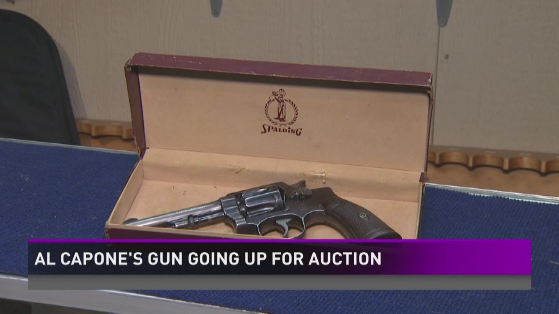 Al Capone's gun going up for auction
